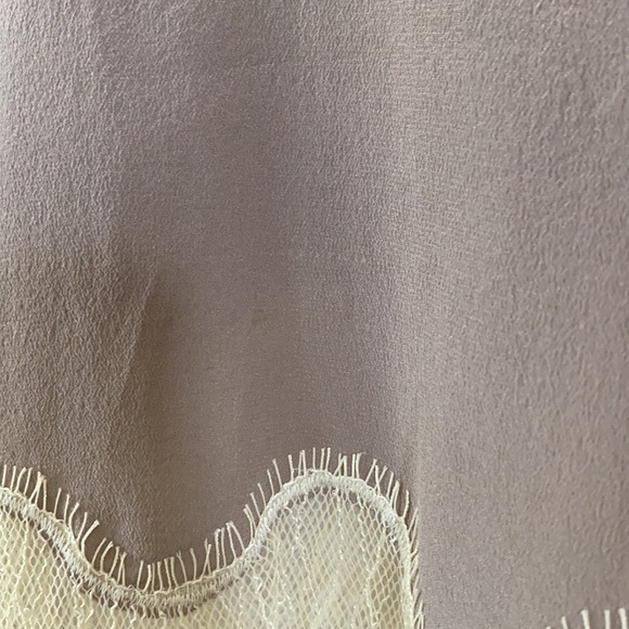 Wilfred cropped cami with lace hem XS - Picture 2 of 4